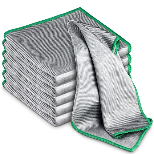 Glass polishing cloth streak - glass,