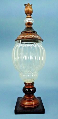 Decorative urn with - 18", x