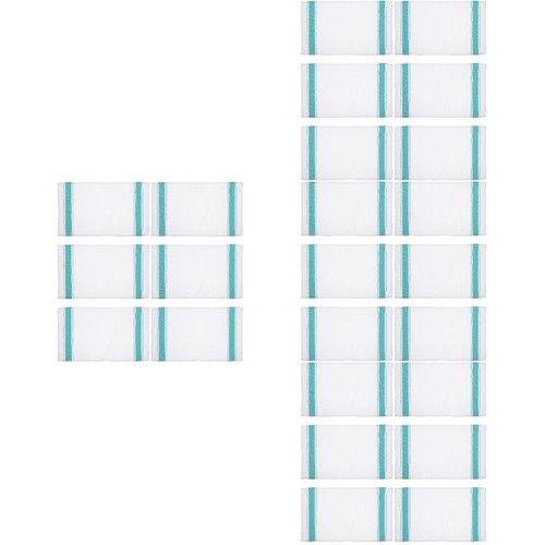 White cotton dinner - white, napkins