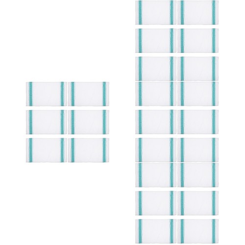 White cotton dinner - white, napkins